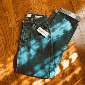 NWT PacSun Mum Blue Mom Jeans